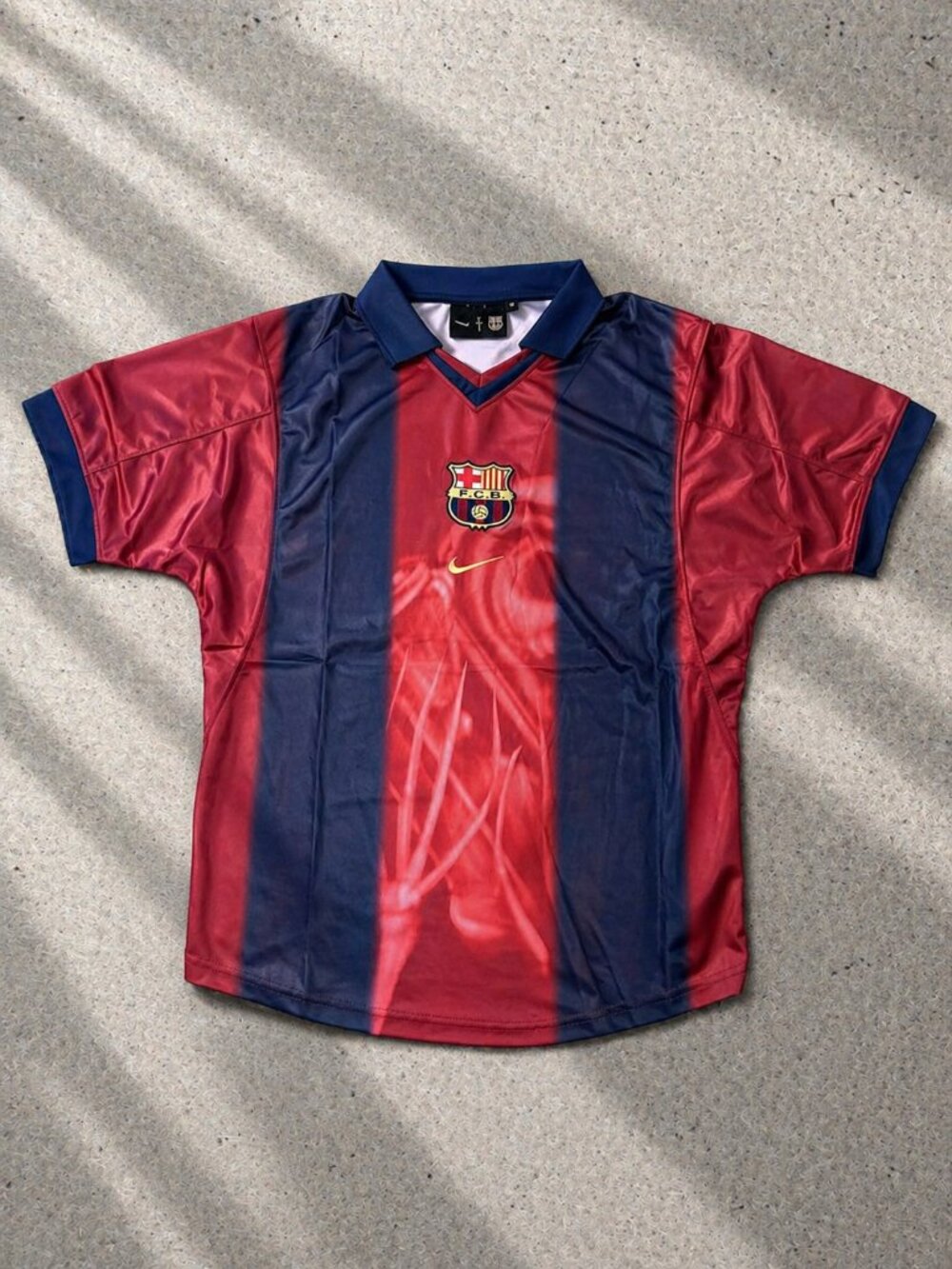 Nike Retro Travis Scott Fc Barcelona Retro 00/01 Skeletton Size M